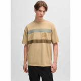 x RB logo Print Oversized Yellow T-Shirt