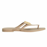 DG Plaque Beige Slides