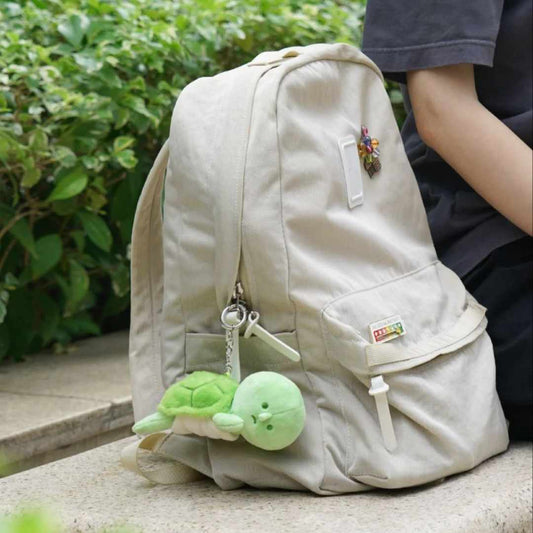 Smiski Tortoise Plush Keychain