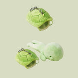 Smiski Tortoise Plush Keychain