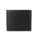 Gancini Red Interior Black Wallet