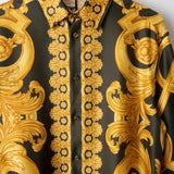 Barocco Medusa Gold Shirt