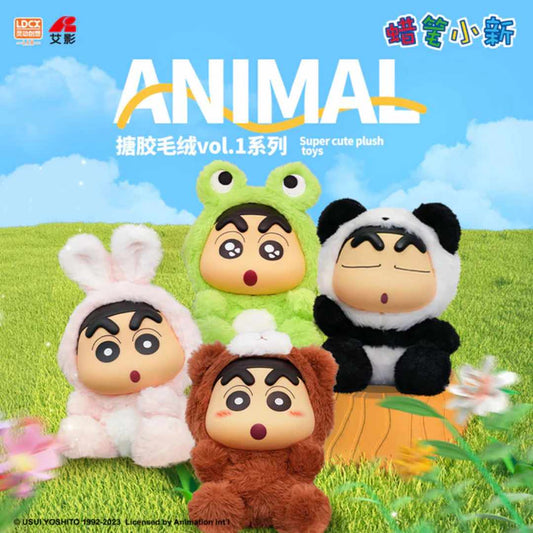 Shinchan Crayon Animal Plushies Blind Box