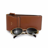 Triomphe Metal Gold Sunglasses