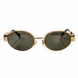 Triomphe Metal Gold Sunglasses