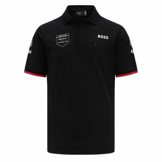 2023 Formula E Team Black Polo-Shirt