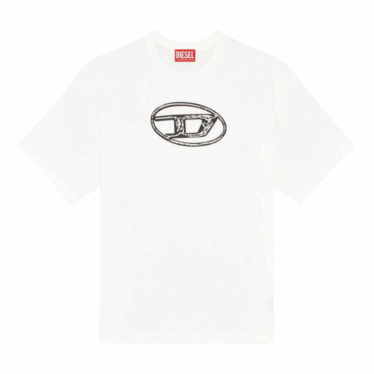 Oval D Faded White T-Shirt