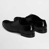 Lace Up Black Derby Shoes