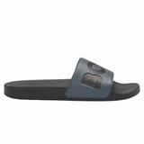 Logo Debossed Navy Slides