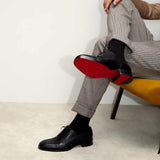 Cortomale Black Derby Loafers