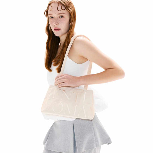 Cream Ballerina Bag