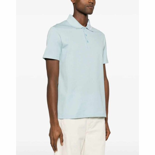 Nautical Embroidered Blue Polo-Shirt