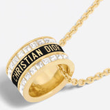 Night Code Black Lacquer Necklace