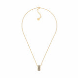 Night Code Black Lacquer Necklace