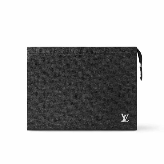Pochette Voyage Black Clutch Bag