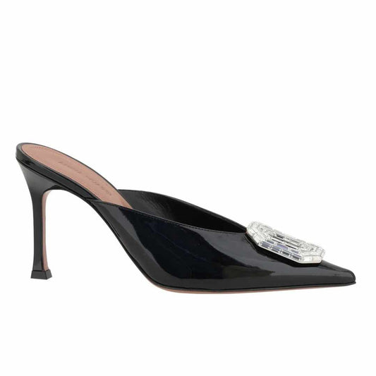 Camelia Patent Black 90mm Pumps