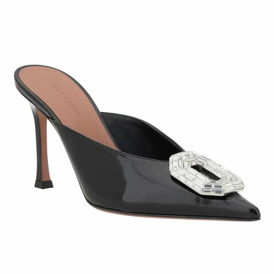 Camelia Patent Black 90mm Pumps