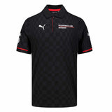 Logo Print Team Black 2025 Polo-Shirt