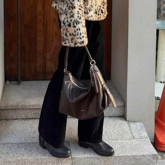 Mushy Marron Shoulder Bag