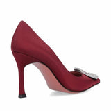 Camelia 90mm Aubergine Pumps