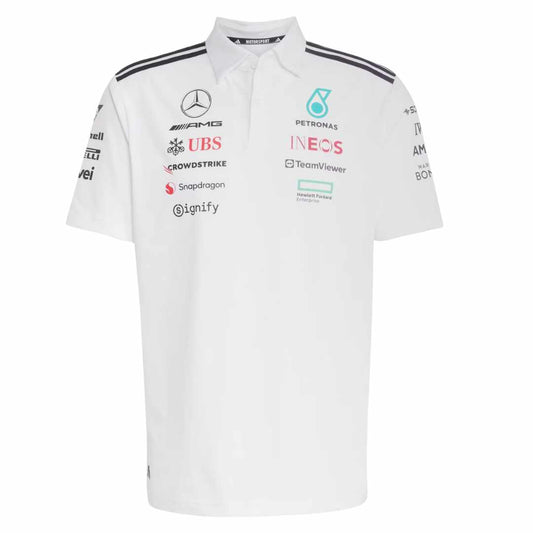 Formula 1 Team White Polo-Shirt