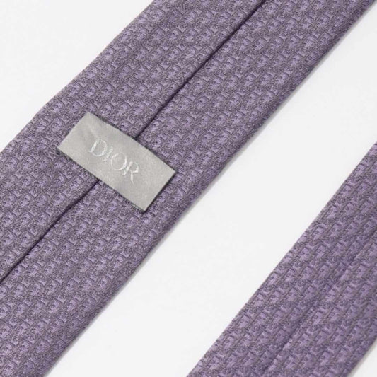 Oblique Monogram Purple Tie