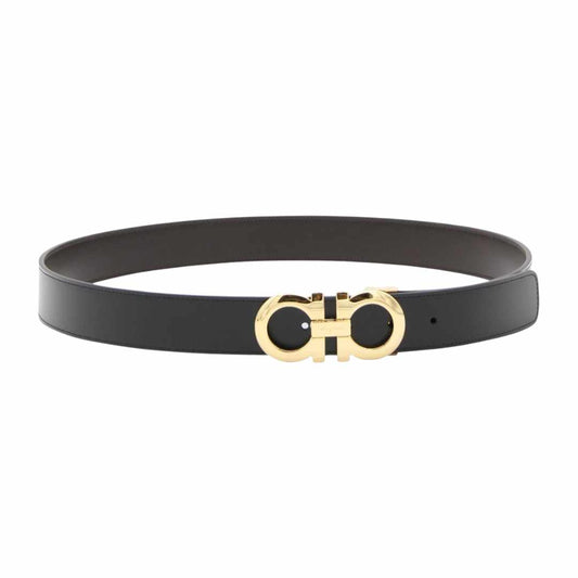 Hickory Double Gancini Reversible Belt