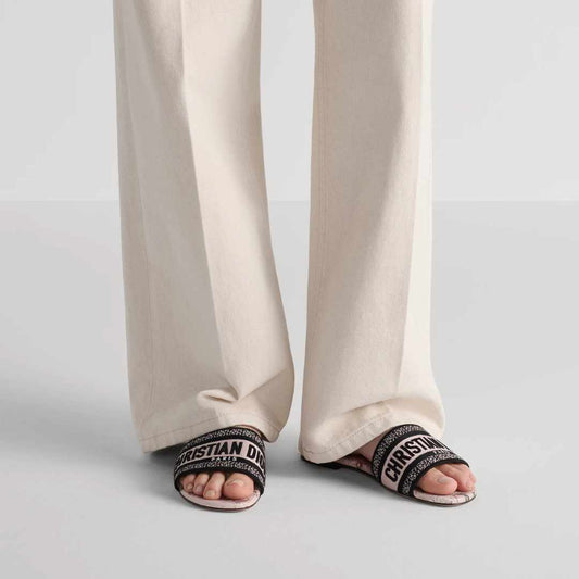 Flower Print Chateau Rose Dway Slides