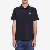 Logo Embroidered Navy Polo-Shirt