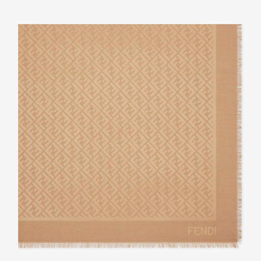 FF Monogram Sandy Scarf