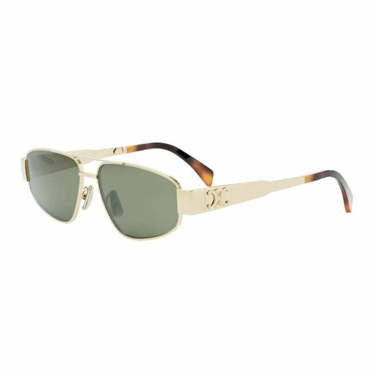 Metal Triomphe Gold Sunglasses
