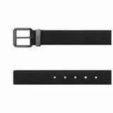 Gravity Black Leather Belt