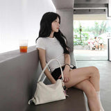 Mushy Mini Series Cream Bag