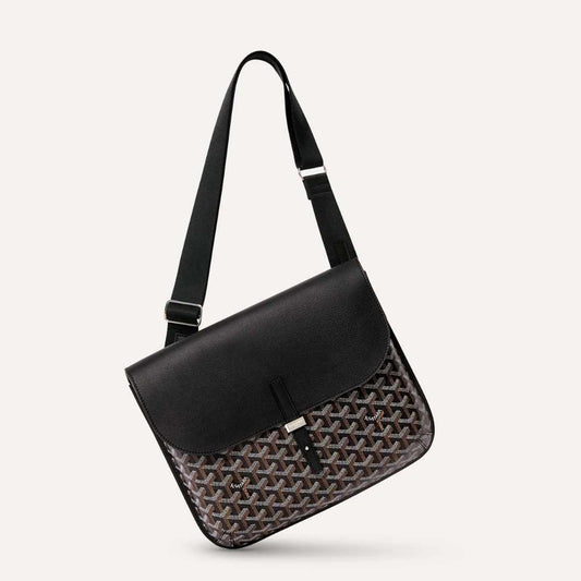 Coursier Monogram Black Messenger Bag