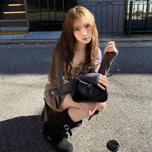 Phoebe Series Black Bag