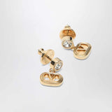 Swarovski Gold Ovalette Earrings
