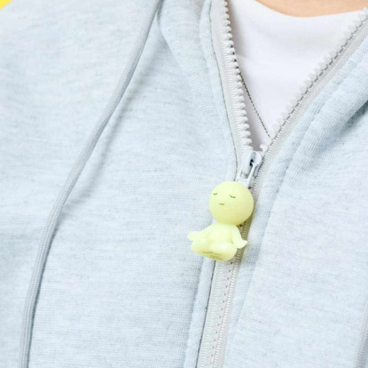 Smiski Glow In The Dark Meditate Zipperbite