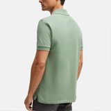 Logo Embroidered Green Polo-Shirt