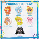 Q Kid Emotional Hair Monster Series Blind Box