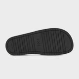 Gold Logo Embossed Black Slides