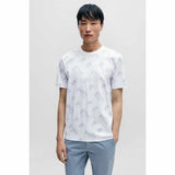 Monogram Jacquard White T-Shirt