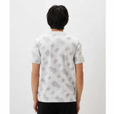 Monogram Jacquard White T-Shirt