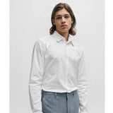 Metal Trim White Shirt