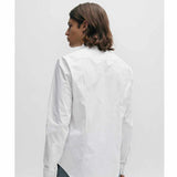 Metal Trim White Shirt