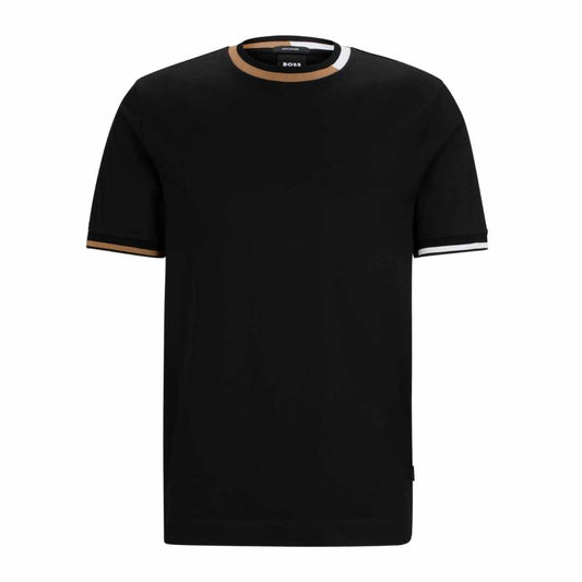 Signature Striped Black T-Shirt