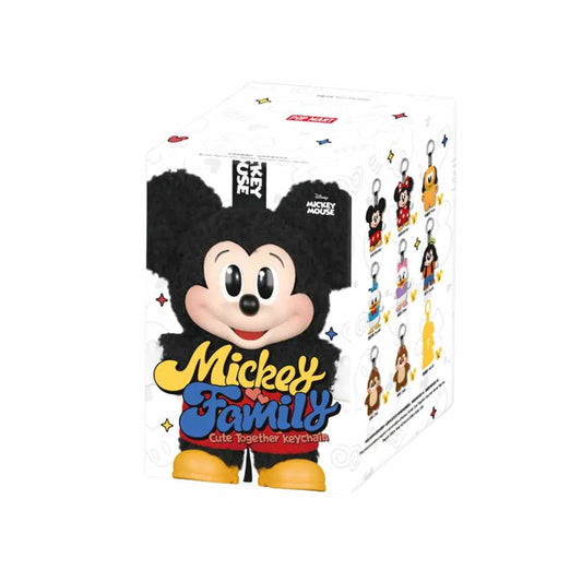 Mickey Family Cute Together Keychain Series Blind Box