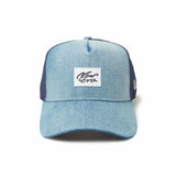 Signature Woven Blue Cap