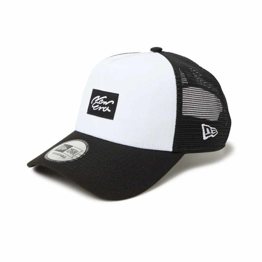 Signature Woven White Cap