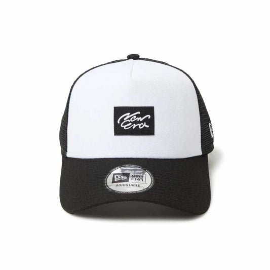 Signature Woven White Cap