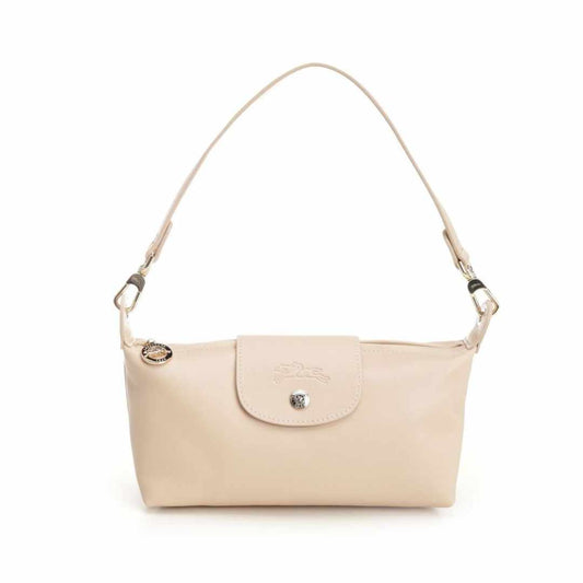 Le Pliage Xtra S Cream Shoulder Bag